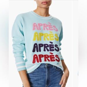 NWT Alice + Olivia Gleeson Après Alpes sweater size M